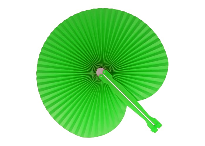 Mini éventail pliable personnalisable Vert clair